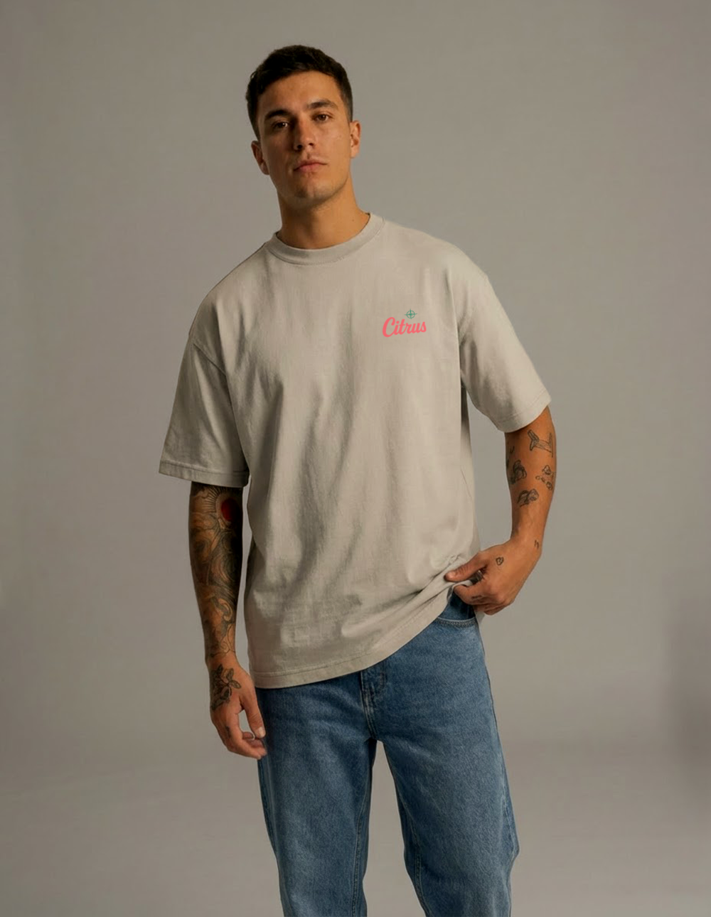 CSC Studio Heavy Weight Tee-Oatmeal (Daiquiri Edition)