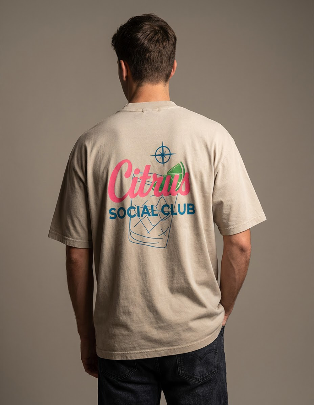 CSC Studio Heavy Weight Tee-Oatmeal (Daiquiri Edition)