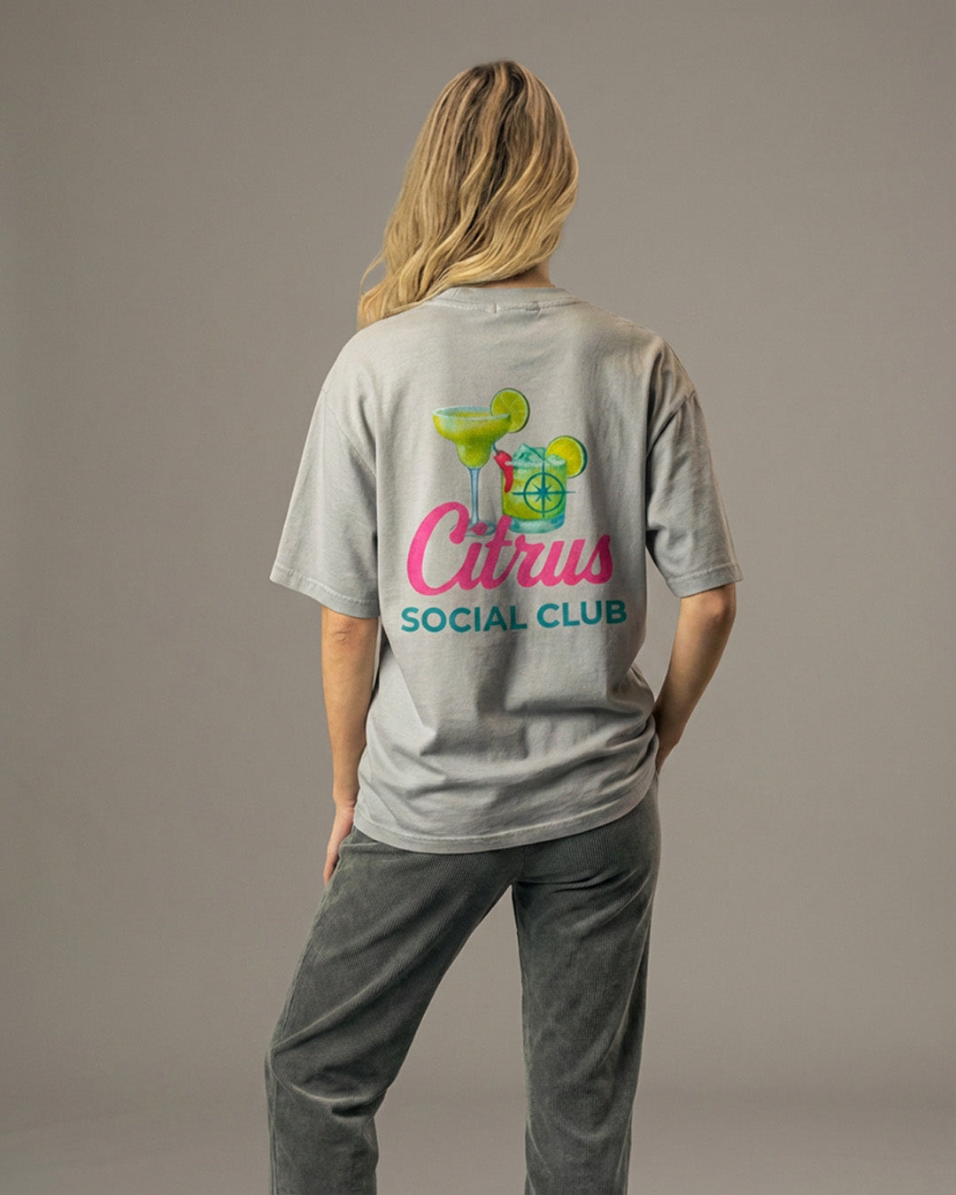 CSC Studio Heavy Weight Tee-Oatmeal (Margarita Drop)
