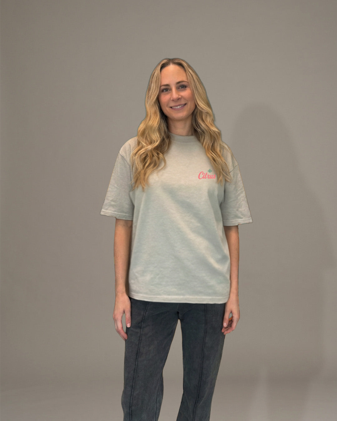 CSC Studio Heavy Weight Tee-Oatmeal (Margarita Drop)